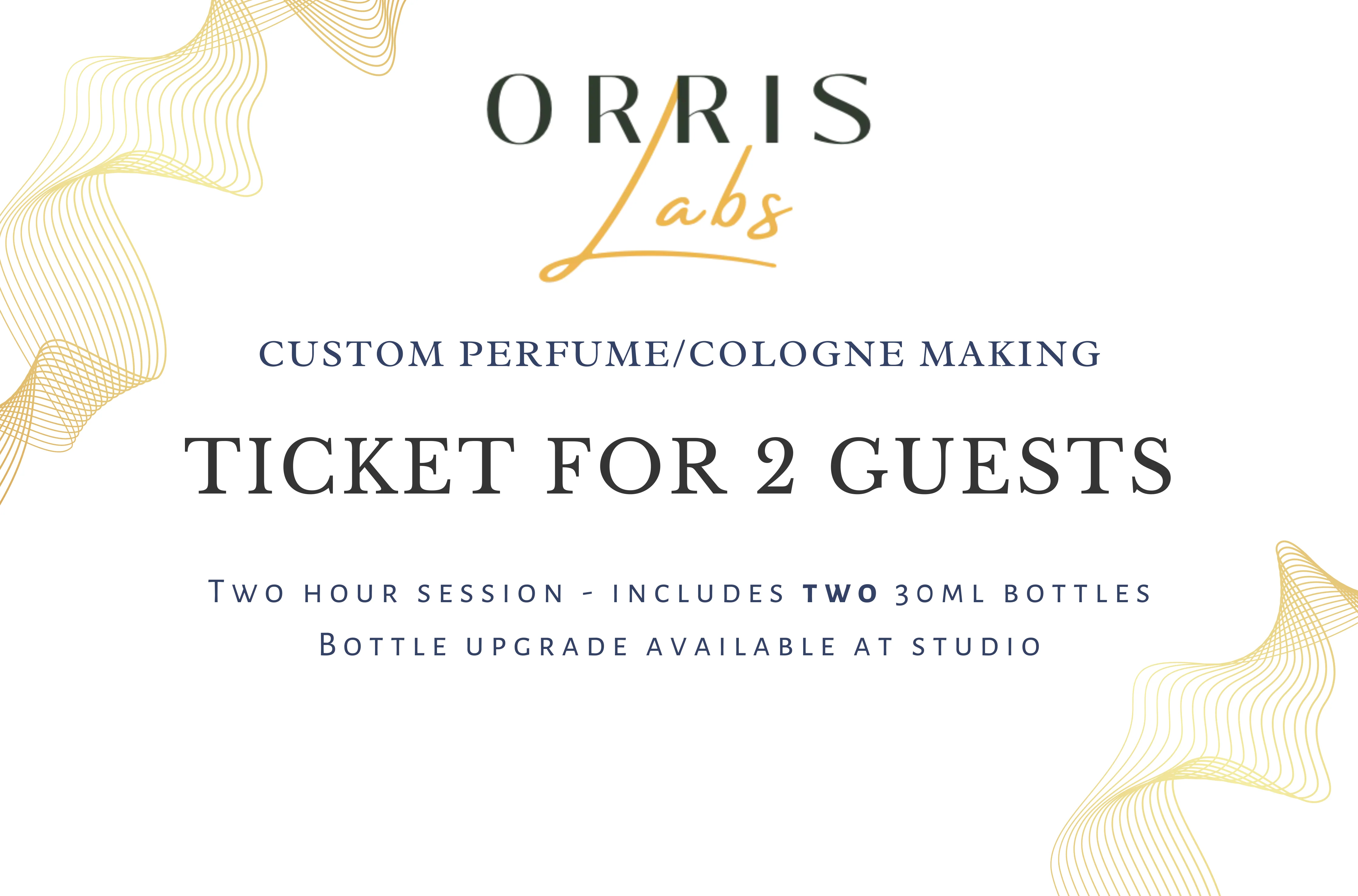Orris Labs Mississauga Studio Custom Perfume/Cologne Workshop for May 2026